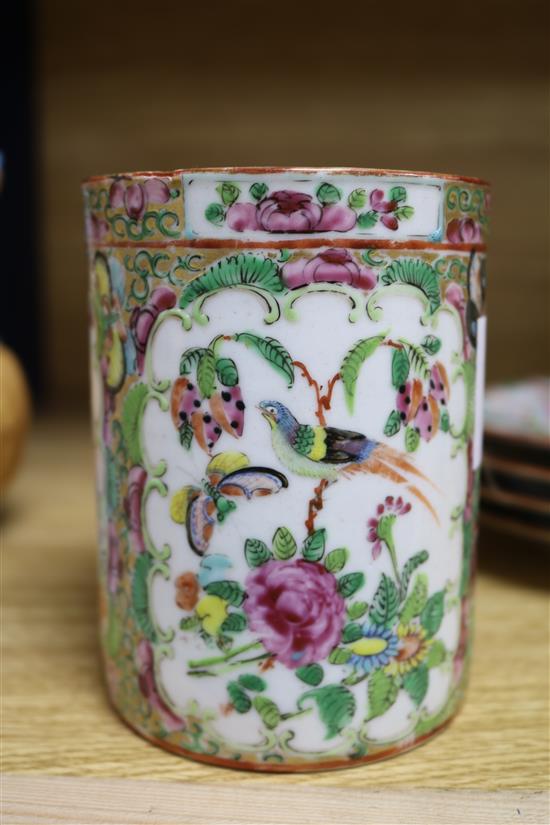 A collection of Cantonese ceramics